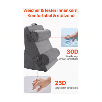 orthopaedisches keilkissen set arm bein nacken