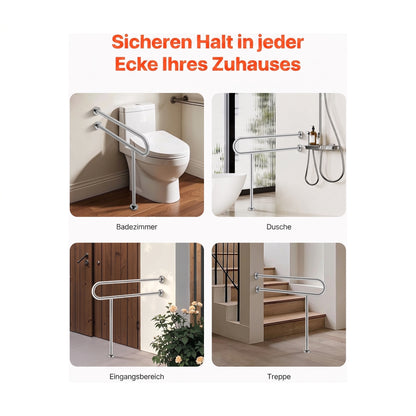 wand stuetzgriff edelstahl stuetzbein 78 cm