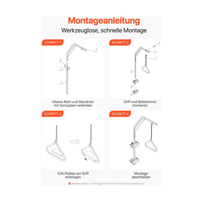 bettgalgen klemmbefestigung