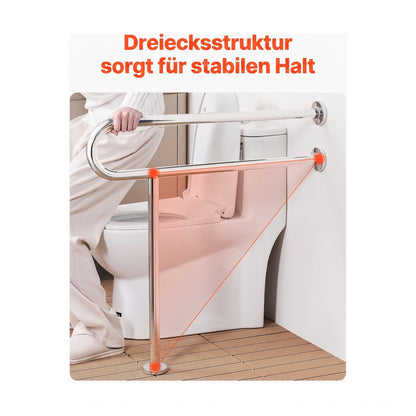 wand stuetzgriff edelstahl stuetzbein 78 cm