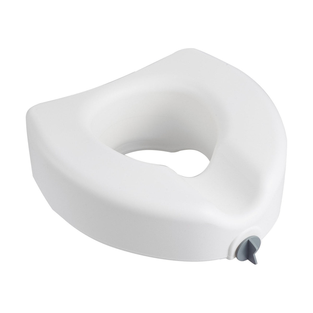 Toilettensitzerhöhung ca. 13 cm mit vergrößerter Öffnung, bis 158 kg