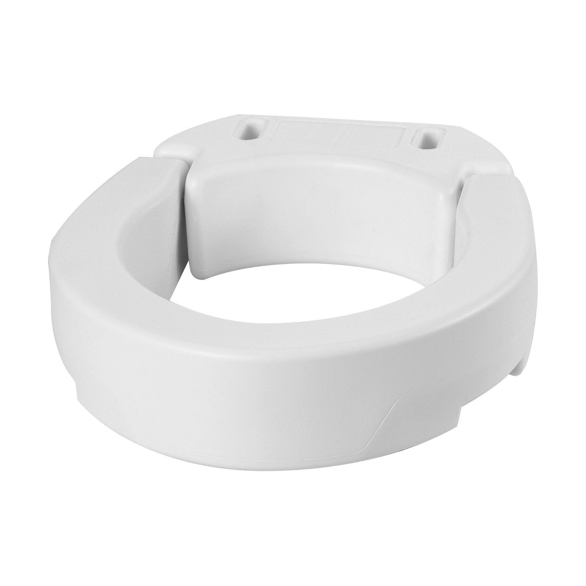 Toilettensitzerhöhung ca. 9 cm mit vergrößerter Öffnung, bis 136 kg