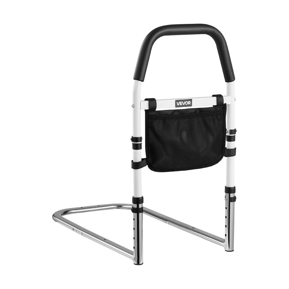 Aufstehhilfe fürs Bett, Haltegriff mit PU-Handlauf, 61 cm