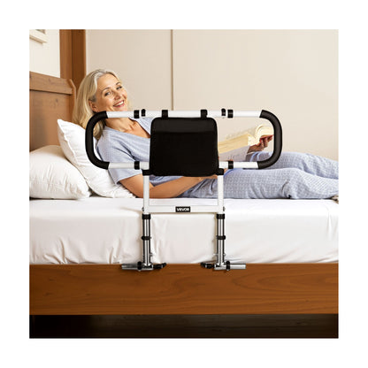 Faltbares & ausziehbares Bettgitter mit Griffen