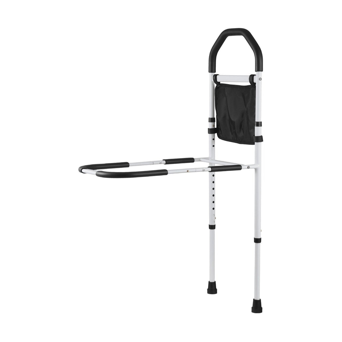 Aufstehhilfe fürs Bett mit Stützbein, höhenverstellbar (73–99 cm)