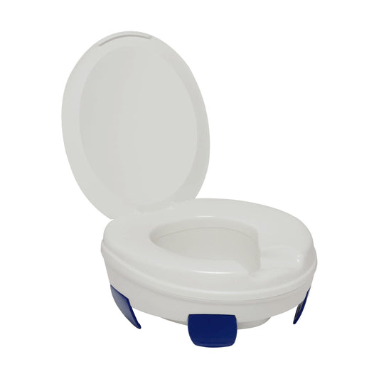Toilettensitzerhöhung Clipper III 11 cm mit Deckel von Herdegen