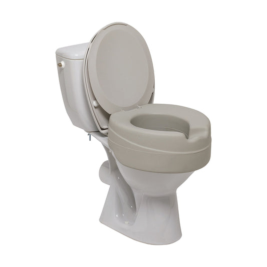 Weich gepolsterte Toilettensitzerhöhung Contact Plus Neo 11 cm mit Deckel